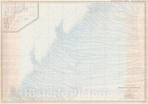 Historic Nautical Map - United States - East Coast Southeast Of Delaware Bay, USA, 1939 NOAA Chart - Vintage Wall Art