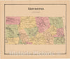 Historic Map : Atlas State of Rhode Island, Glocester 1870 , Vintage Wall Art