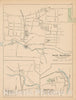 Historic Map : Enfield & Manchester & Simsbury 1893 , Town and City Atlas State of Connecticut , Vintage Wall Art
