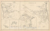 Historic Map : Lyme & Plymouth 1892 , Town and City Atlas State of New Hampshire , Vintage Wall Art