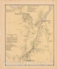 Historic Map : Atlas State of Rhode Island, Peacedale & Rocky Brook & Wakefield 1870 , Vintage Wall Art