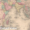 Historic Map : World Map 1856 , v4, Vintage Wall Art