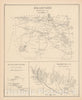 Historic Map : Bradford 1892 , Town and City Atlas State of New Hampshire , Vintage Wall Art