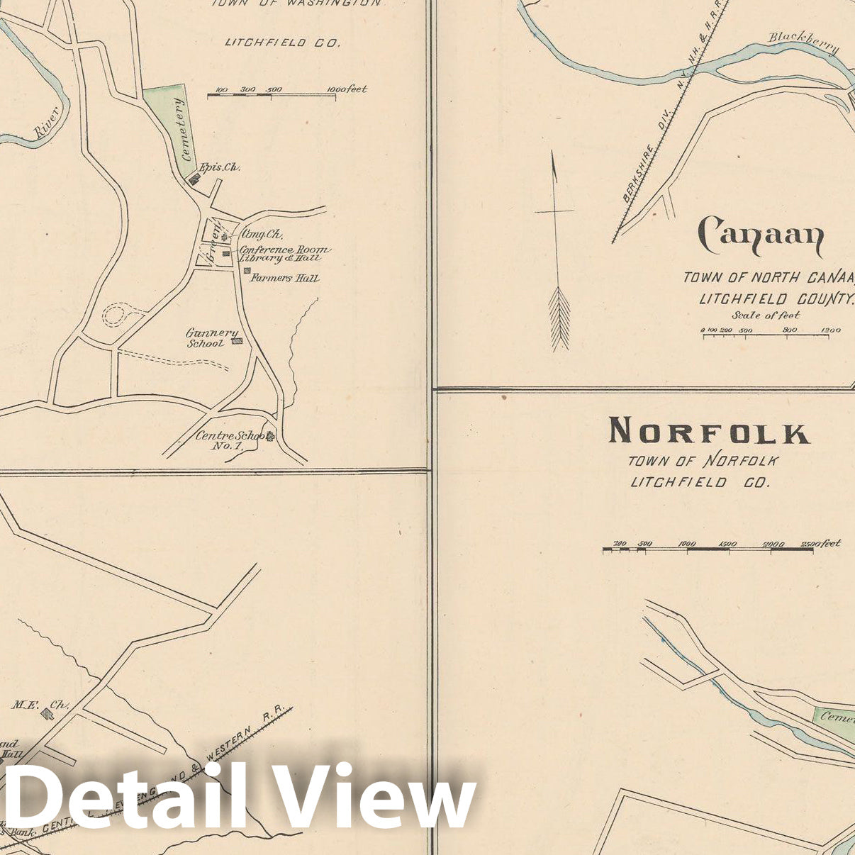 Norfolk Ct Map