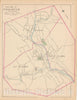 Historic Map : Naugatuck 1893 , Town and City Atlas State of Connecticut , Vintage Wall Art