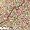 Historic Map : Virginia & West Virginia 1867 , New General Atlas , Vintage Wall Art