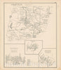 Historic Map : Franconia & Grafton 1892 , Town and City Atlas State of New Hampshire , Vintage Wall Art