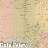 Historic Map : Australia 1875 , Student Atlas of Modern Geography , v2, Vintage Wall Art