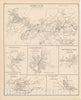 Historic Map : Andover 1892 , Town and City Atlas State of New Hampshire , Vintage Wall Art