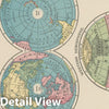 Historic Map : World Map 1900 , Universal Atlas World , v3, Vintage Wall Art