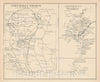 Historic Map : Greenville & Mason 1892 , Town and City Atlas State of New Hampshire , Vintage Wall Art