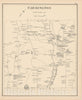 Historic Map : Farmington 1892 , Town and City Atlas State of New Hampshire , v2, Vintage Wall Art