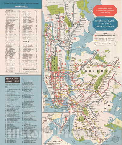 Historic Map New York City Transit - 539320 1wmark Large