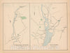 Historic Map : Newtown & Westport 1893 , Town and City Atlas State of Connecticut , Vintage Wall Art