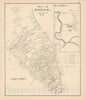 Historic Map : Keene 1892 , Town and City Atlas State of New Hampshire , v4, Vintage Wall Art