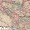 Historic Map : Family Atlas World, Turkey & Austria & Greece 1873 , Vintage Wall Art