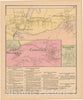 Historic Map : Atlas State of Rhode Island, Laureldale & Locustville & Potters Hill & Wyoming 1870 , Vintage Wall Art