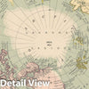 Historic Map : Rand McNally's Atlas World, World Map 1891 , v4, Vintage Wall Art