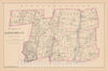 Historic Map : Hartford 1893 , Town and City Atlas State of Connecticut , v4, Vintage Wall Art