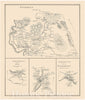 Historic Map : Bath & Piermont 1892 , Town and City Atlas State of New Hampshire , Vintage Wall Art
