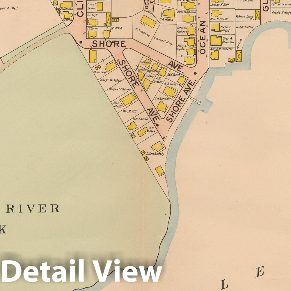 Historic Map : Atlas City of Salem, Salem 1911 Plate 001 , Vintage Wall Art