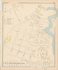 Historic Map : Portsmouth 1892 , Town and City Atlas State of New Hampshire , v3, Vintage Wall Art
