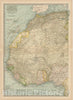 Historic Map : Africa 1914 , Century Atlas of the World, v2, Vintage Wall Art