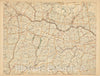 Historic Map : New York - Mohawk Section - 1900 , Northeast U.S. State & City Maps , Vintage Wall Art