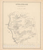 Historic Map : Stratham 1892 , Town and City Atlas State of New Hampshire , Vintage Wall Art