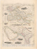 Historic Map : Europe, Europe & Africa & Asia 1851 , Vintage Wall Art