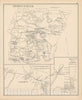 Historic Map : Lempster & Springfield 1892 , Town and City Atlas State of New Hampshire , Vintage Wall Art