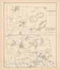 Historic Map : Nelson & Rindge 1892 , Town and City Atlas State of New Hampshire , Vintage Wall Art