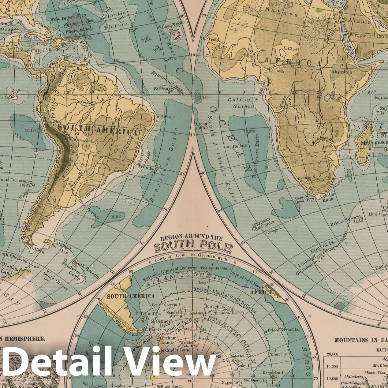 Historic Map : World Map 1897 , The Century Atlas World , Vintage Wall Art Historic Map : World Map 1897 , The Century Atlas World , Vintage Wall Art