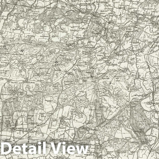 Historic Map : 317 Chichester 1895 - Vintage Wall Art