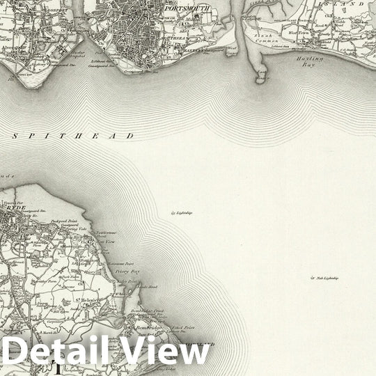Historic Map : 331 Portsmouth 1895 - Vintage Wall Art
