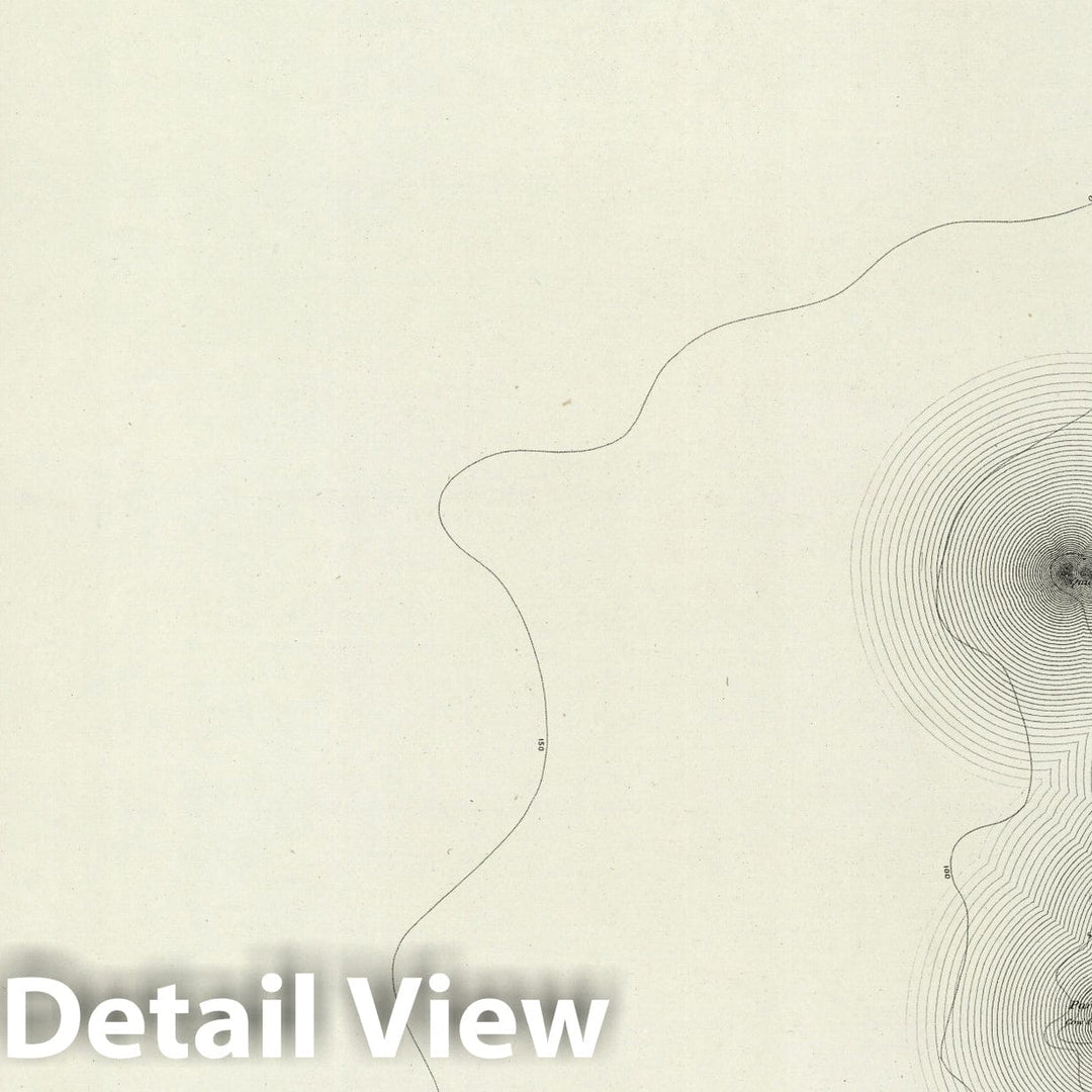 Historic Map : 335 Trevose Head (Hills) 1907 - Vintage Wall Art