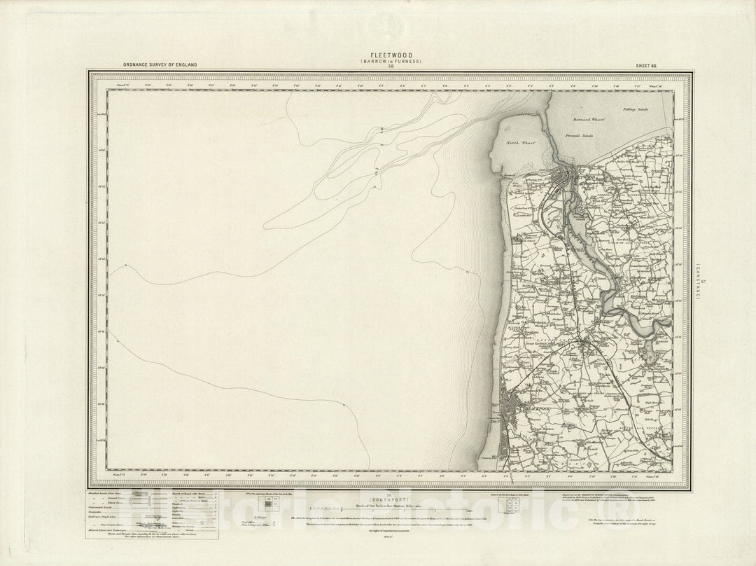 Historic Map : 66 Fleetwood 1897 - Vintage Wall Art