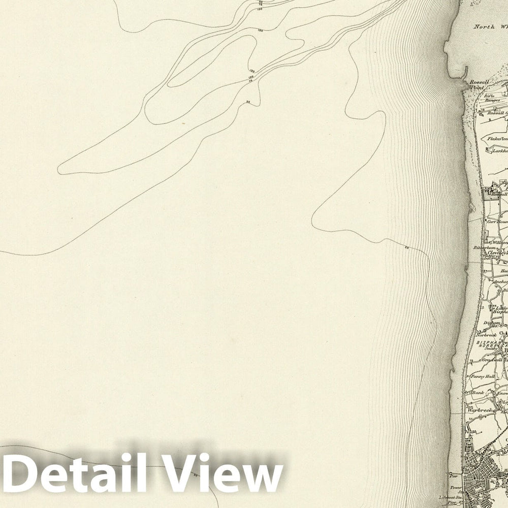 Historic Map : 66 Fleetwood 1897 - Vintage Wall Art