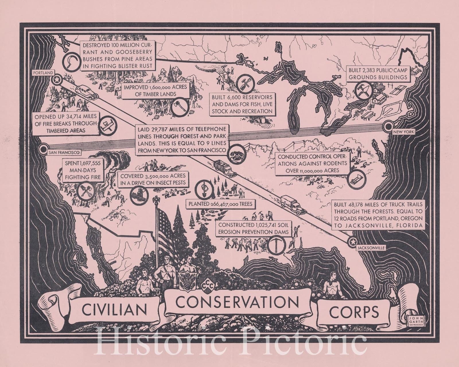 Civilian Conservation Corps Posters That Magnificent Army Of Youth And