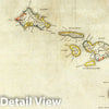 Historic Map : Hawaii, Na Mokupuni O Hawaii Nei. 1837 , Vintage Wall Art