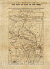 Historic Map : Newspaper, The Seat of War in the West. 1861 - Vintage Wall Art
