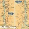 Historic Map - Panorama of the Mississippi Valley and its Fortifications, 1862, Charles Magnus - Vintage Wall Art