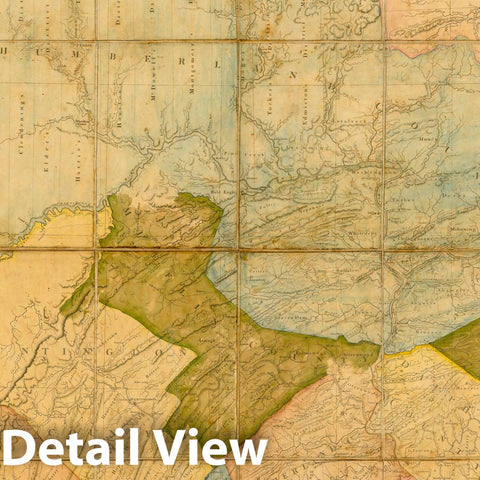 Historic Map : The State of Pennsylvania, 1792 v2