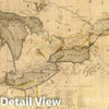Historic Map : This map of Upper and Lower Canada and United States, 1812 - Vintage Wall Art