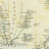 Historic Map : Chart, Polar Seas. 1850 - Vintage Wall Art