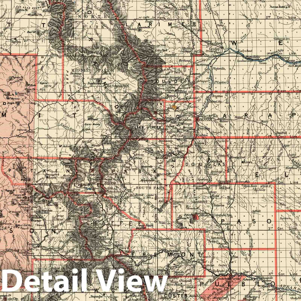 Historic Map : Department of The Interior General Land office Map - St ...