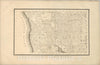 Historic Wall Map : State Engineer's Map of Northern California, Northern California, Mendocino County (sheet 5) 1884 - Vintage Wall Art