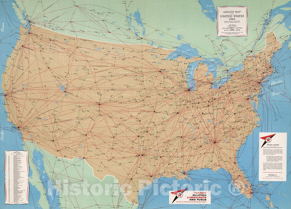 ビンテージ ユナイテッドエアライン アメリカ マップ VINTAGE LARGE ROUTE MAP UNITED AIRLINES ROUTE MAP UAL 1970