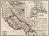 Historic Map : Weber's Map of Santa Cruz County, California, 1914 - Vintage Wall Art