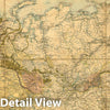 Historic Map : Russia, Central Asia, Arctic Case Map, Karta Aziatskoi Rossii i smezhnykhi s neiu vladenii 1896 , Vintage Wall Art